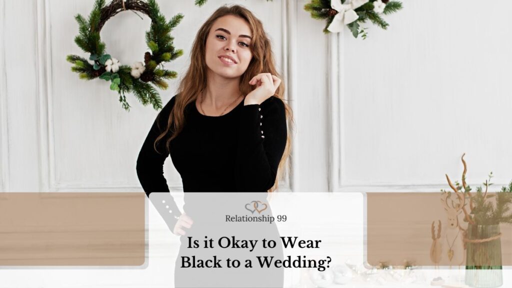 Is it Okay to Wear Black to a Wedding?