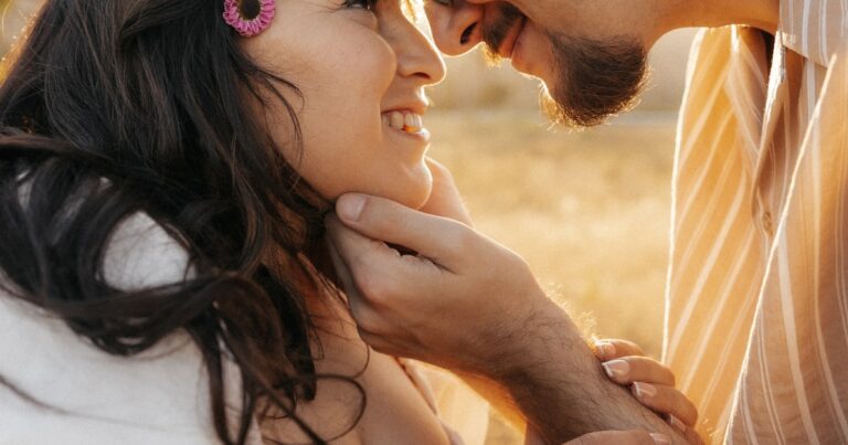 Home 63 Couple touching foreheads, an antidote to contempt in marriage